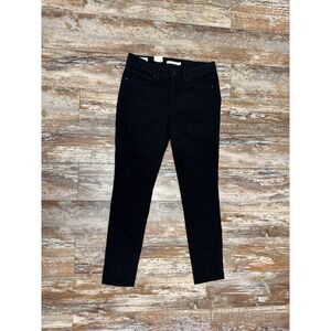 Women's Levi's Premium 711 Skinny Black Jeans Size 30x30 New With Tags Big E